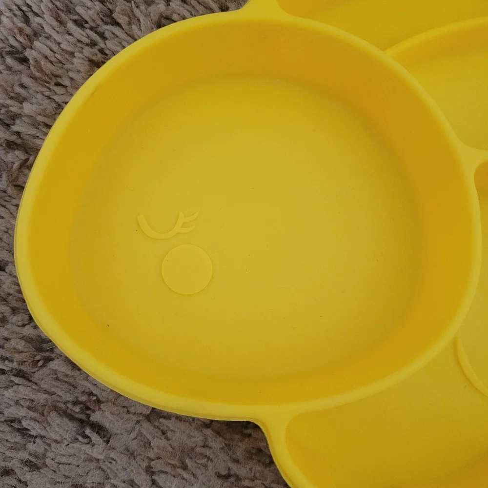 💥3/$24 Silicone Bunny Shape Plate/Bowl‎